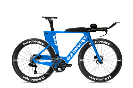 Blue frame white decal enve wheels